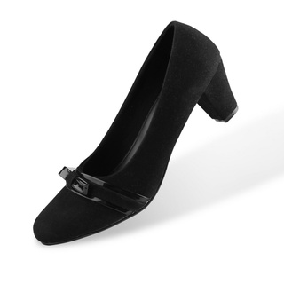 Gzn Gazzani - mujer Formal zapatos de trabajo Pantofel zapatos de trabajo para las mujeres servicio universitario negro tacones altos 5 cm tacones (3)