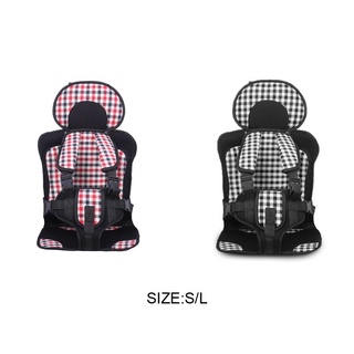 Edb* cojín de seguridad para bebé de viaje con alfombrilla de cinturón segura para niños de 0 a 6 años de edad (1)