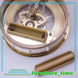 Hermosa tienda 97mm Dial números romanos reloj De cuarzo insertar movimiento partes Diy batería Opearted Fit 91mm marco De repuesto reemplazable