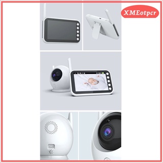 4.3 Inch LCD Screen WiFi Video Baby Monitor WiFi Camera Indoor Night Vision 2-Way Audio Surveillance for Parents Dog and Cat Humidity Detection
