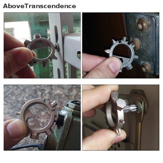 Herramientas de reparación de bicicletas de acero inoxidable 12 en 1 multifuncional abridor destornillador {bigsale}