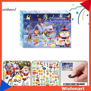 [WM] Lightweight Xmas Blind Box Miniature Christmas Toys Set Funny for Children