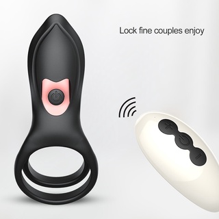 Masaje De Próstata Doble Anillo De 8 Frecuencias Vibración Con Control Remoto Ipx7 Impermeable Smart Toy Productos Para Hombres (5)
