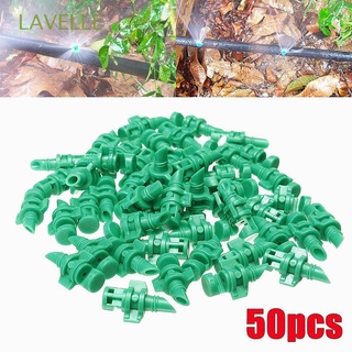 LAVELLE 180/360 Degree Planting Supplies Garden Sprinkler Irrigation System Watering Spray Misting Lawn Micro 50Pcs/bag Nozzle/Multicolor (1)