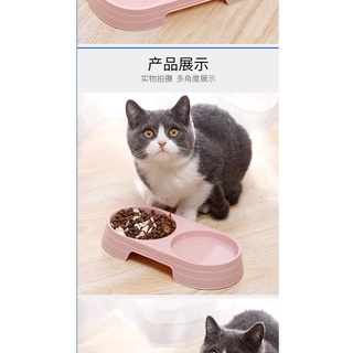 en stock al por mayor pequeña mascota doble tazón gato agua tazón gato cuenco perro lavabo mascota tazón (9)