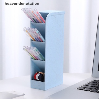 [heavendenotation] caja de almacenamiento de escritorio organizador de escritorio titular de la pluma soporte de maquillaje caja de lápices
