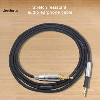 Sou_ accesorios para auriculares cable de Audio 3,5 mm 2,5 mm auriculares actualización Audio cable de conexión a prueba de óxido