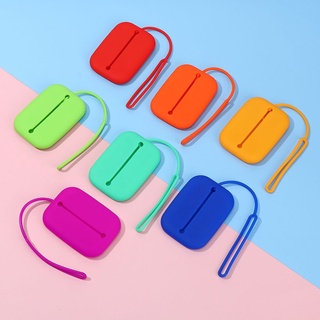 missionally creative key pouchs mini tarjeta bolsa de llave monedero llave caso llave cartera de silicona multifunción llave organizador bolsa de llaves bolsa/multicolor (8)