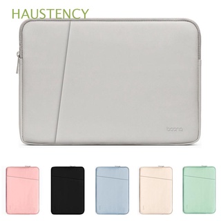 HAUSTENCY 11 13 14 15 inch Business Sleeve Case Fashion Shockproof Laptop Bag Universal PU Leather Soft Ultra Thin Notebook Pouch/Multicolor