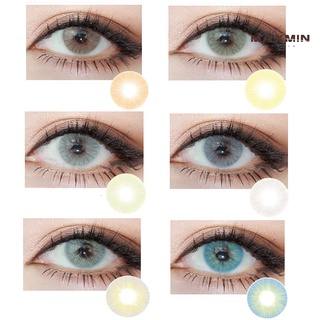 maxmin 1 par de lentes de contacto de colores grandes para hombres y mujeres