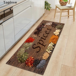 [toplove] alfombra de cocina moderna para la entrada del hogar, pasillo, dormitorio, sala de estar, alfombra.