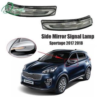 coche espejo retrovisor led señal de giro lámpara intermitente luz espejo lateral lámpara de señal para kia sportage 2017 2018 87624d9000