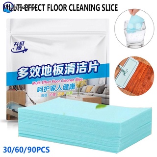 urify 30/60/90pcs cocina piso limpieza rebanada eliminar la suciedad azulejo de madera limpiador de piso portátil disuelto olor fresco hogar multiefecto