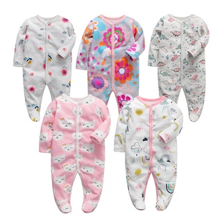 Mameluco de algodón 0-24m Pijama Manga larga para bebé