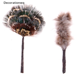 (decorationwq) 1:12 miniatura señora pluma ventilador duster accesorios casa de muñecas muebles en venta