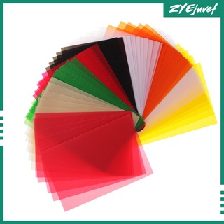 50pcs 15x10cm Colorful Translucent Tracing Paper for Stamp (6)