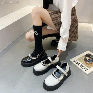 Retro Mary Jane shoes female summer 2021 new thin section wild Japanese thick-soled single shoes jk British style small leather shoes