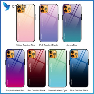 Cristal templado gradiente cubierta completa para iPhone13/13 Pro/iPhone 13 Mini/13 Pro Max teléfono móvil Shell