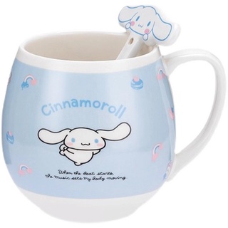 Nuevo producto Miniso famoso producto con cuchara taza canela perro Hello Kitty desayuno linda taza linda pareja taza de cerámica (5)