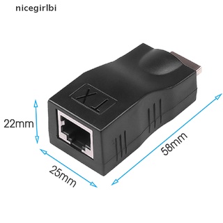[I] RJ45 HDMI 1.4 Extender Over Single Ethernet LAN RJ45 CAT5E CAT6 For HDTV 1080P [HOT]