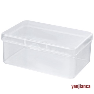 Yanca 17*10.5*7cm color transparente caja de almacenamiento duro transparente color duro storag