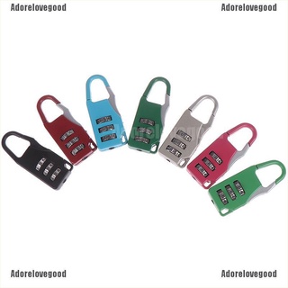 【ALG】 1pc Password Lock Password Combination Padlock Luggage Locker Bicycle Locks 【Adorelovegood】