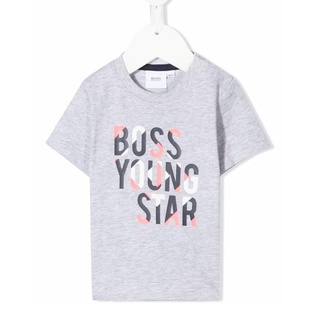 [nuevo] boss hugo boss logo infantil impreso camiseta de manga corta