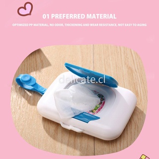 caja de pañuelos húmedos cuadrado solapa caja de silicona cuerda esterilizada dispensador de pañuelos (8)