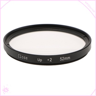 Lente de cámara Macro Close Up efecto filtro 52mm +2 para D40X D40 D50 D60