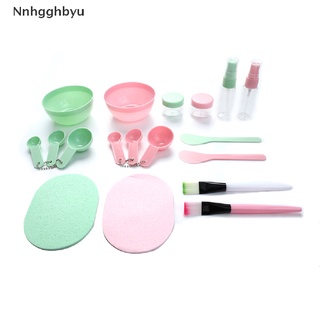 [Nnhgghbyu] Face Mask Mixing Bowl Set Facial Care Mask Facemask Mixing Tool Set Hot Sale