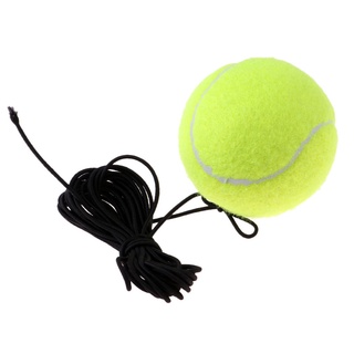pelota de tenis de goma con cuerda de tenis de una sola práctica de ejercicio entrenador