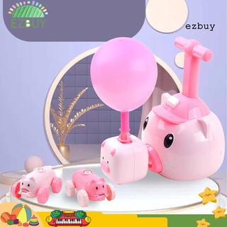 en stock, 1 juego de juguete de vehículo de dibujos animados en forma de cerdo, educación temprana, ecológico, alimentado por aire, juguete para niños