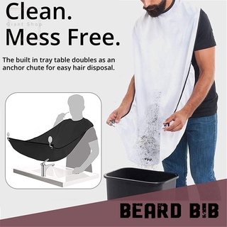 [barato] delantal de afeitar barba masculina cuidado de pelo limpio adulto capa baberos afeitadora titular de baño organizador de regalo para hombre