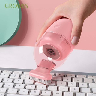 GROWES Wireless Table Sweeper Portable Cleaning Tool Vacuum Cleaner Office Dust Collector Household Keyboard Desk Home Desktop Cleaner/Multicolor