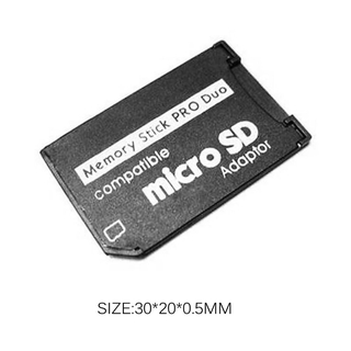 [N24] adaptador Micro SD TF a Pro Duo Memory Stick para PSP (5)