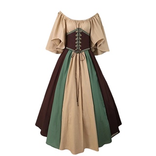 [1000] Vestido de moda para mujer [[Bgk]/vestido Vintage/vestido largo Formal para fiesta/fiesta de noche (1)