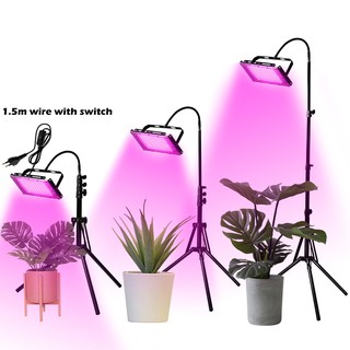 led crecer luz 50w 100w 200w espectro completo plantas luces ac 220v led proyector phytolamp con interruptor de encendido/apagado
