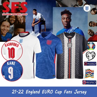 [sfs]camiseta de fútbol de la copa de europa de inglaterra de alta calidad 21-22 hombres tshit fans versión s-4xl