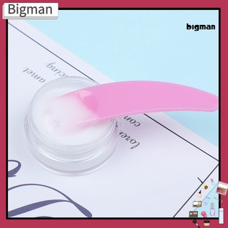 BIG-10Pcs Crescent Spoons Curve Shape Mini Skincare Tool PP Crescent Cream Spatulas for Mixing