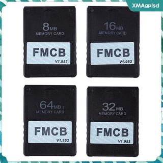 tarjeta de memoria fmcb 1.953 para sony ps2 playstation 2 reemplazo reemplazo de 1 pieza