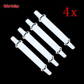 4 piezas de sujetadores de hoja de cama clip elástico tirantes pinzas soporte