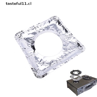 TAST 12X Reutilizable De Papel De Aluminio De Gas Estufa Quemador Cubierta Protector Forro Clean Mat Pad , CL
