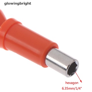 [glowingbright] 6.35 mm flexible Cardan eje eléctrico taladro destornillador de extensión de la varita manguera (2)