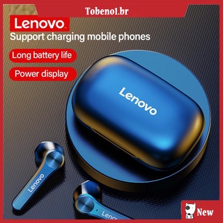 Audífonos TWS inalámbricos Lenovo QT81 TWS para deportes estéreo a prueba de agua con micrófono audífonos Bluetooth llamada susu (1)