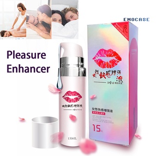 emocase 15ml a base de agua mujeres gel de masaje vaginal lubricante placer potenciador líquido