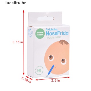 Aspirador Nasal Para bebés (20 Filtros De Higiene Para Nosefrida The Snotsucker (Lucaiitu)