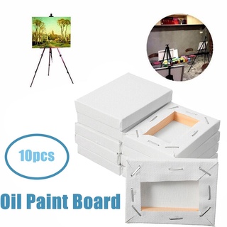 Quinton Mini en blanco para pintura acrílica al óleo imprimida blanco estirado de madera al óleo marco de la junta (3)