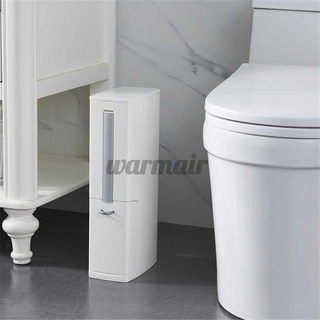 Can Narrow Trash Mulitifunction Toilet Brush set Bathroom Home Dustbin Storage HOT SALE (2)