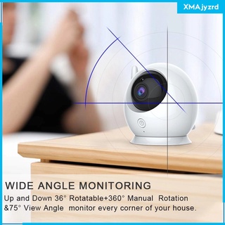 LCD Screen WiFi Video Baby Monitor Pet Camera for Parents Motion Tracking AU