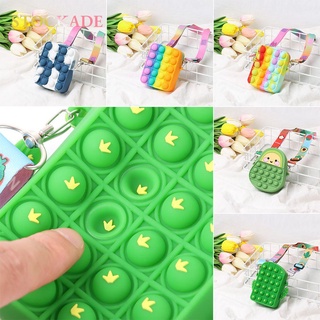 stockade mini monedero adulto sensorial juguete mochila nuevo empuje burbuja fidget juguete descompresión niños antiestrés herramienta